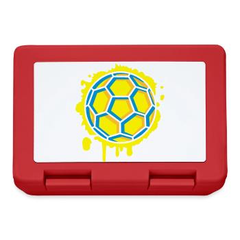 Handball Graffiti - Brotdose - Rot - Vorne
