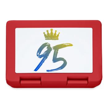 95 Number crown - Lunchbox - red - Front