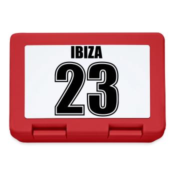 Ibiza 23 - Lunchbox - red - Front