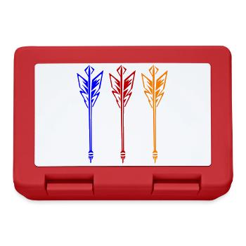 Darts icon dart arrow - Lunchbox - red - Front
