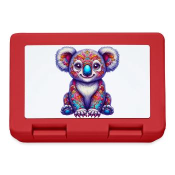 Koala - Brotdose - Rot - Vorne