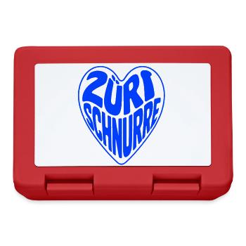 Züri purr - Lunchbox - red - Front