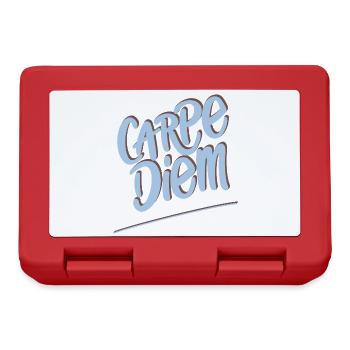 Carpe Diem - Lunchbox - red - Front