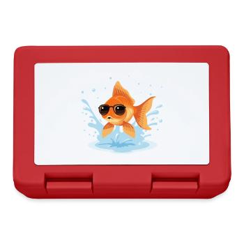 Golden Fish Summer Glasses - Lunchbox - red - Front