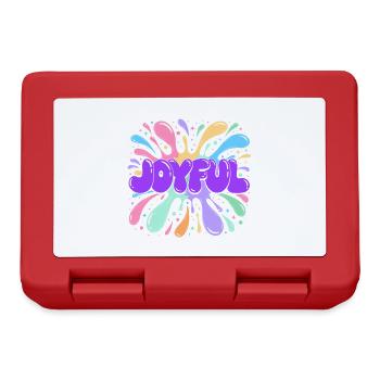 Explosion Joyeuse Couleurs violet - Lunchbox - red - Front