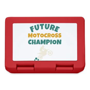 Future Motocross Champion Kids - Lunchbox - red - Front
