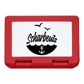SCHARBEUTZ OSTSEE KÜSTE - Brotdose - Rot - Vorne