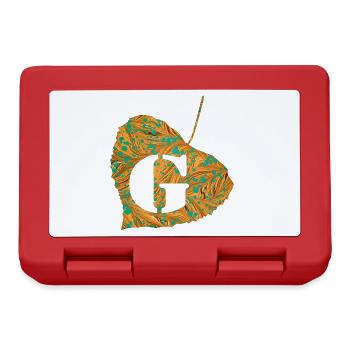 Sheet E 95 g - Lunchbox - red - Front