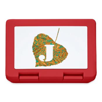 Sheet E 95 J - Lunchbox - red - Front