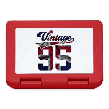 31ST BIRTHDAY UK VINTAGE 1995 - Lunchbox - red - Front