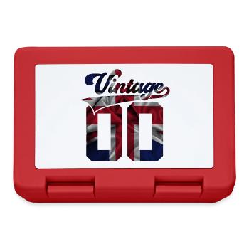 26TH BIRTHDAY UK VINTAGE 2000 - Lunchbox - red - Front