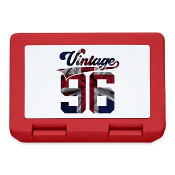 30E ANNIVERSAIRE AU ROYAUME-UNI MILLÉSIME 1996 - Boîte à goûter - rouge - Devant