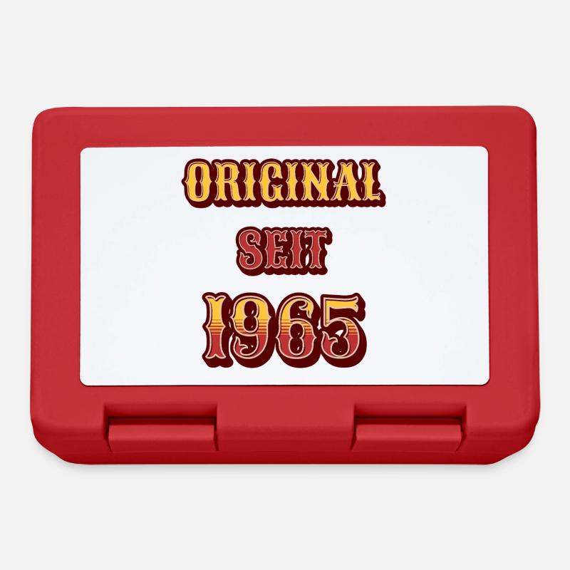 ORIGINAL SEIT 1965 - Brotdose - Rot