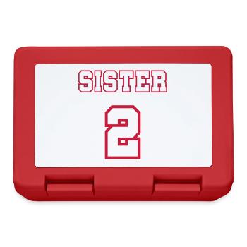 Sister 2 - Brotdose - Rot - Vorne