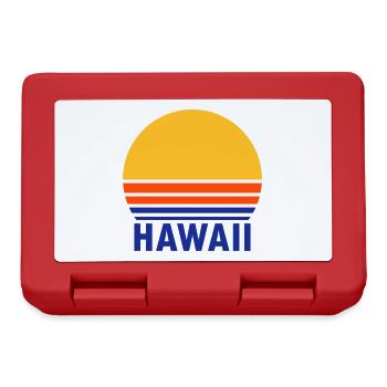 Hawaii (geteilte Sonne) - Brotdose - Rot - Vorne