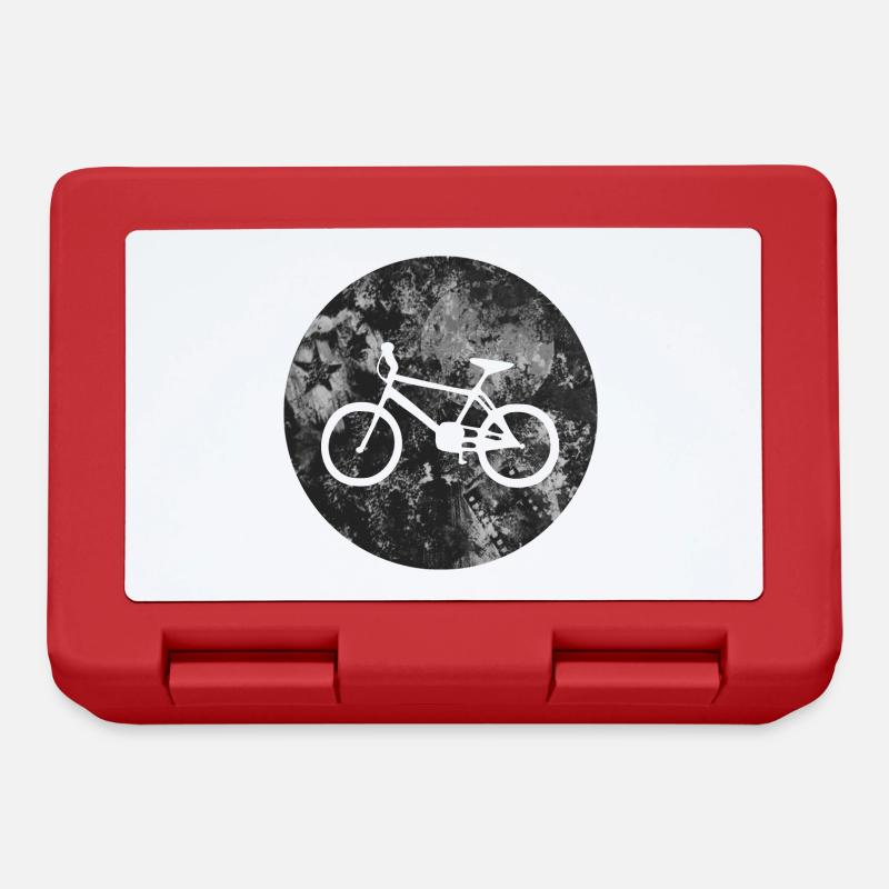 Fahrrad Design - Brotdose - Rot