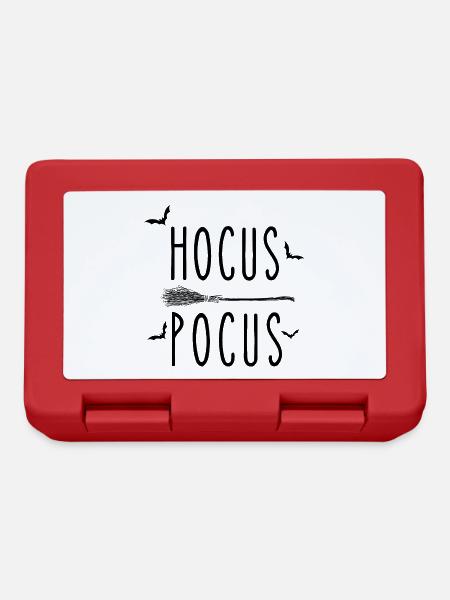 HOCUS-POKUS - Brotdose - Rot