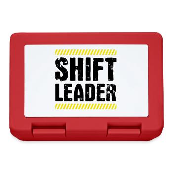 Chef de quart Shiftleader - Boîte à goûter - rouge - Devant