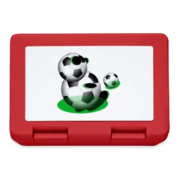 Footballers Football - Lunchbox - red - Front