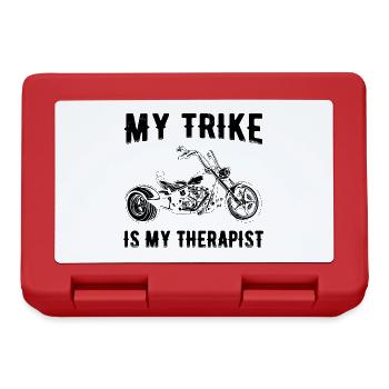Trike Sprüche - Brotdose - Rot - Vorne