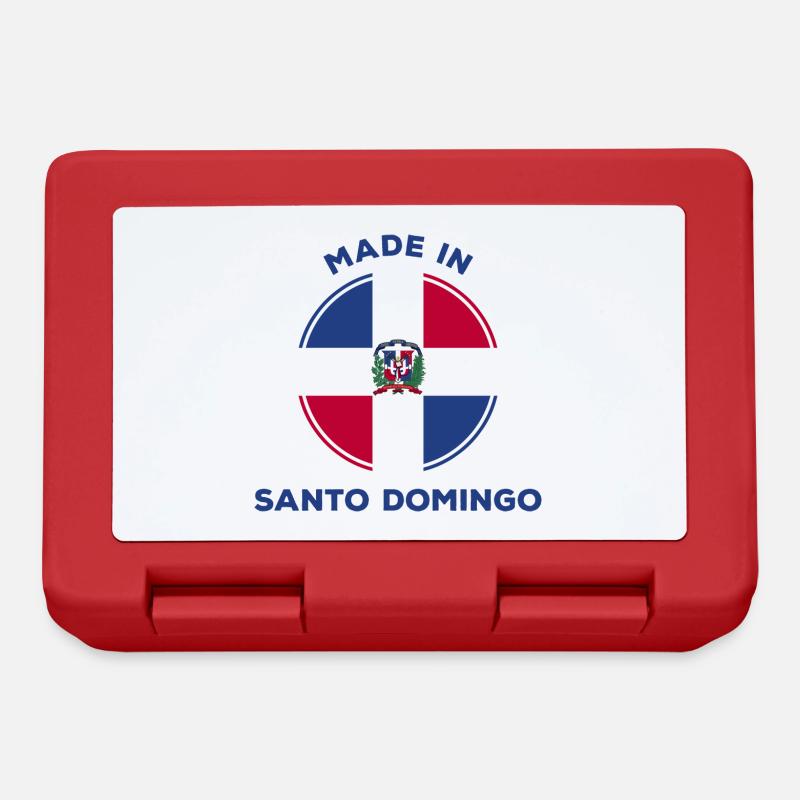 Saint-Domingue - Boîte à goûter - rouge