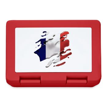 DRAPEAU DE LA FRANCE DRAPEAU FRANCE - Boîte à goûter - rouge - Devant