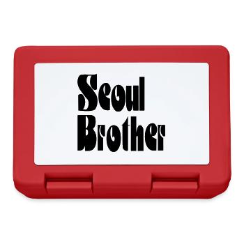 Seoul Brother - Lunchbox - red - Front