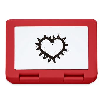Coeur Trésor Personne préférée Je t’aime - Boîte à goûter - rouge - Devant