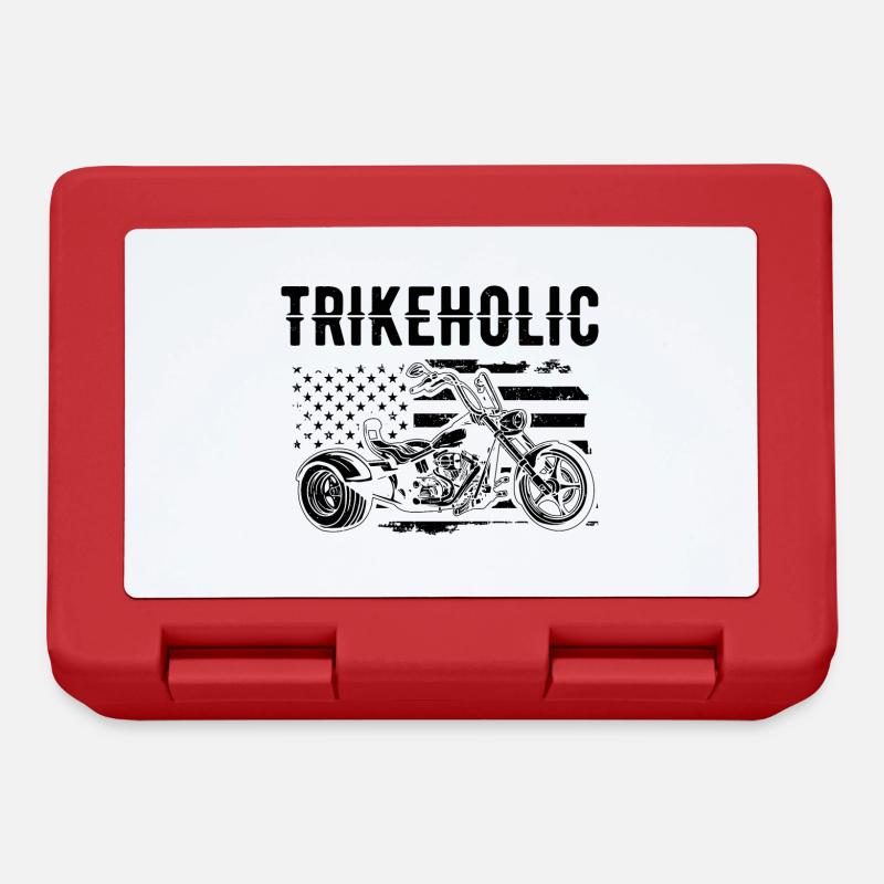 Trike - Boîte à goûter - rouge
