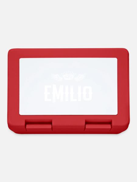 Emilio - Brotdose - Rot