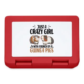 Guinea pig - Lunchbox - red - Front