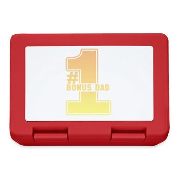 # 1 Bonus Dad - Lunchbox - red - Front