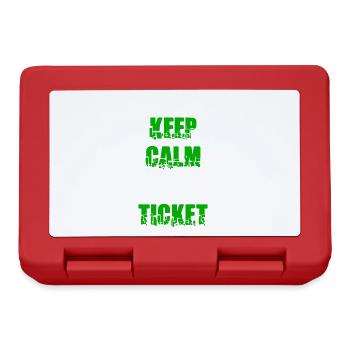 Ticket eröffnen HR-manager technischer Support - Brotdose - Rot - Vorne