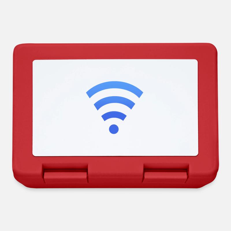 WIFI - Brotdose - Rot