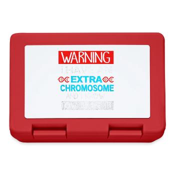 Down syndrome - Lunchbox - red - Front