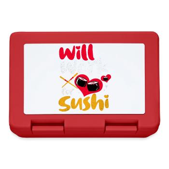 Sushi - Lunchbox - red - Front