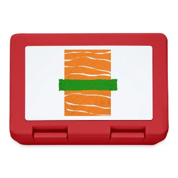 Sushi Go Reis Japan Tokio Miso Nigiri Maki Udon - Brotdose - Rot - Vorne
