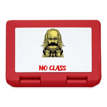 Kommunismus Lenin Marx Klassenkampf Sozial - Brotdose - Rot - Vorne