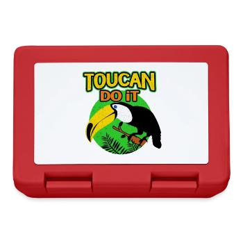 Toucan - Lunchbox - red - Front