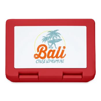 Bali - Boîte à goûter - rouge - Devant