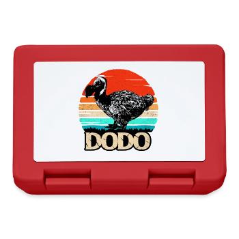 Dodo - Lunchbox - red - Front