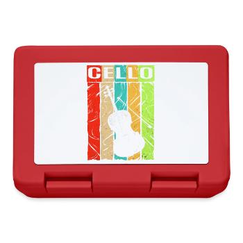 Cello - Lunchbox - red - Front