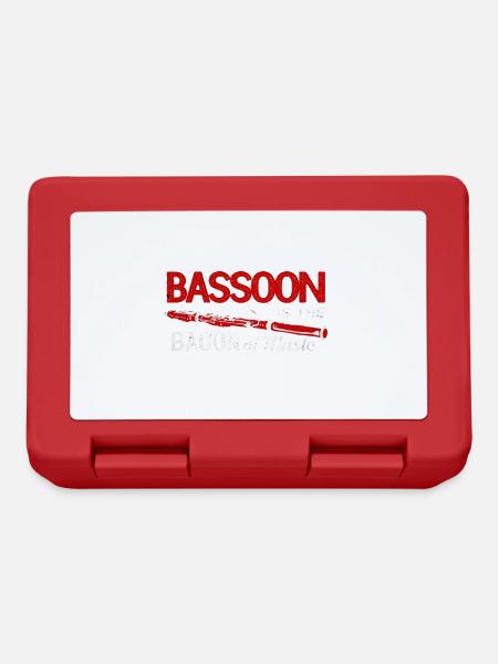 Fagott - Brotdose - Rot