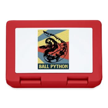 Python - Brotdose - Rot - Vorne
