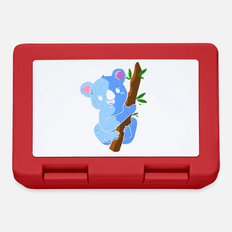 Koala - Lunchbox - red