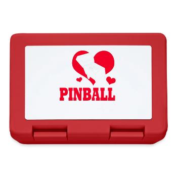 Pinball Pinball Pinball Machine Pinball Lever Game - Lunchbox - red - Front