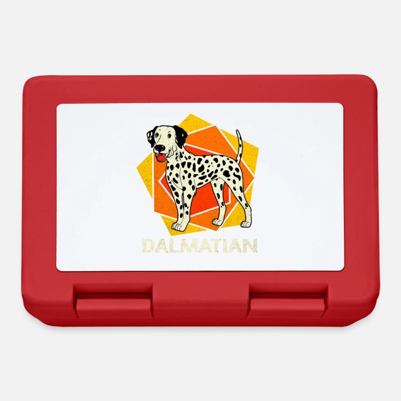 Dalmatian - Lunchbox - red