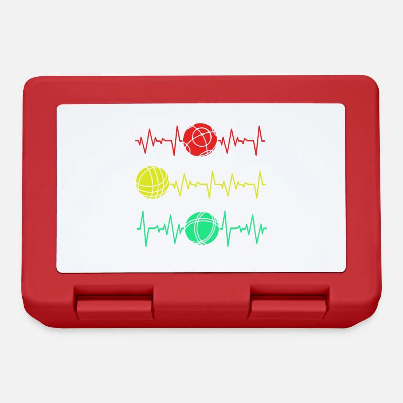 Pétanque Bocce Raffa Boule Sport Ball Petanque - Lunchbox - red