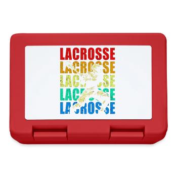 Lacrosse - Lunchbox - red - Front