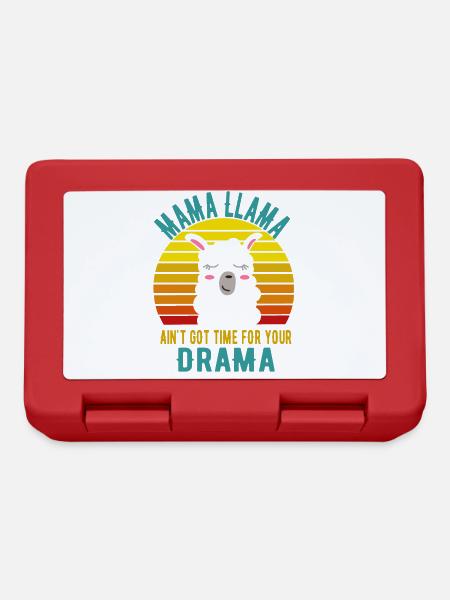Mama Lama - Brotdose - Rot